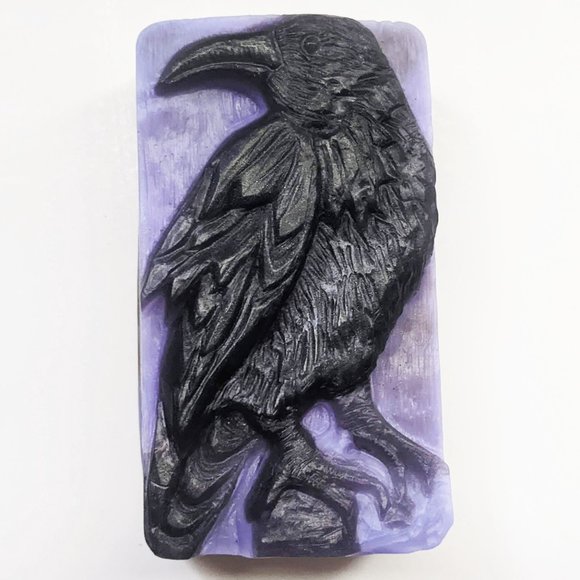 SpookyWoman Other - Gothic Raven Vegan Soap Bar Elderflower Scent Handmade